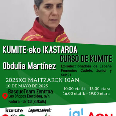 CURSO DE KUMITE - OBDULIA