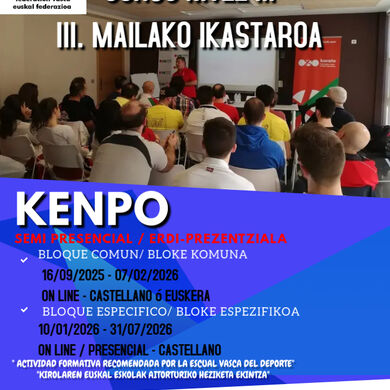 CURSO DE NIVEL III - KENPO